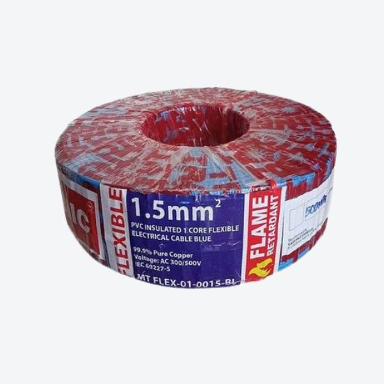 1.5mm single core electrical wiring cable – 90 metres 1.5mm single core electrical wiring cable – 90 metres